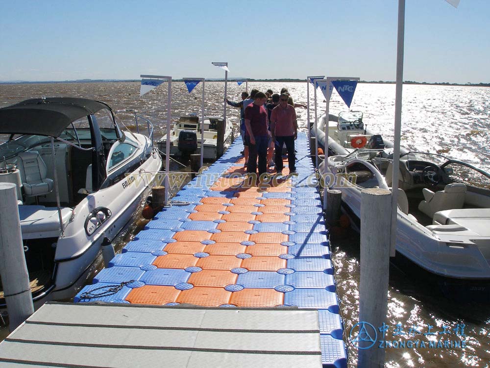 Marina at Lake Nandai, Brazil