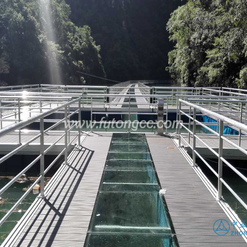 Qingshui Lake Glass Floating Bridge