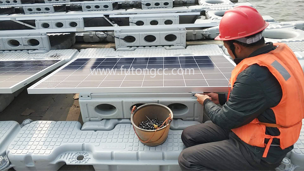 Water photovoltaic platform