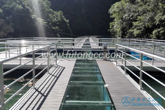 Qingshui Lake Glass Floating Bridge