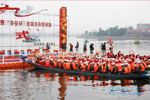 Dragon Boat Stage in Qin County, Shanxi