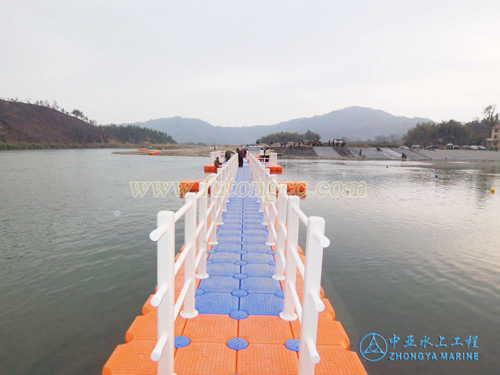 Jiangxi Jing'an Floating Bridge