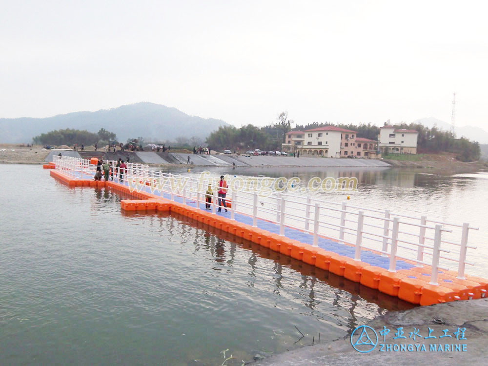 Jiangxi Jing'an Floating Bridge