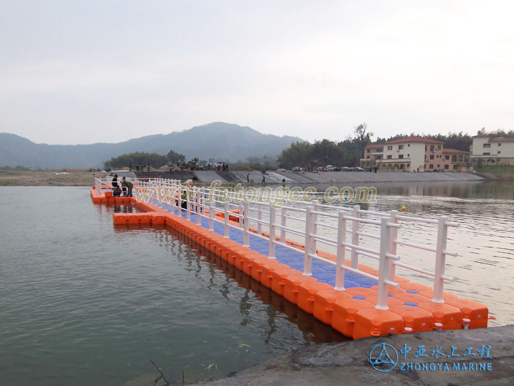 Jiangxi Jing'an Floating Bridge