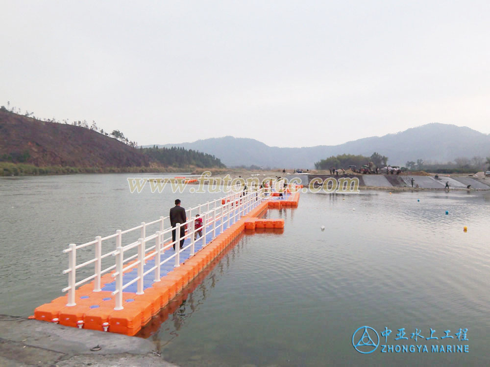 Jiangxi Jing'an Floating Bridge